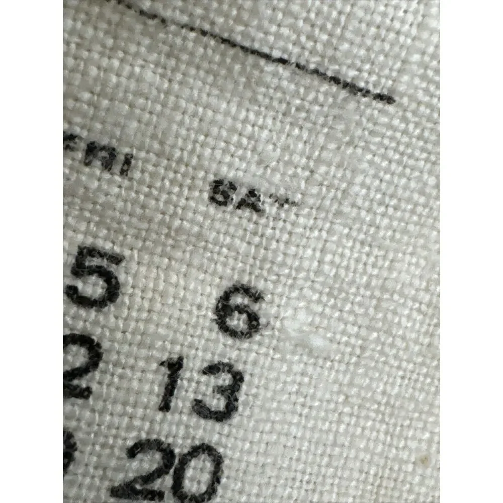 Tea Towel 1977 Calendar Linen Liberty Man Fixing‎ Car Vintage READ NOTE